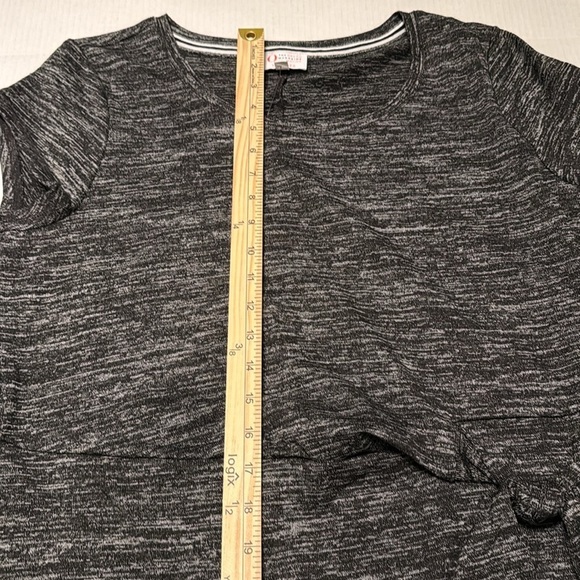 NWT The Oprah Magazine Collection for Talbots Heather Gray Maxi Dress Size XL - Picture 6 of 13